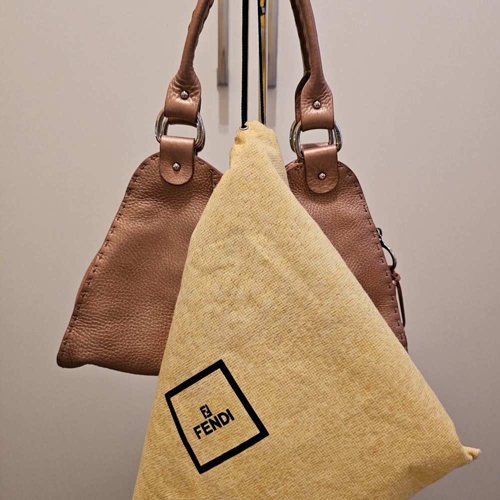 Fendi Selleria Limited edition Leather Bag
